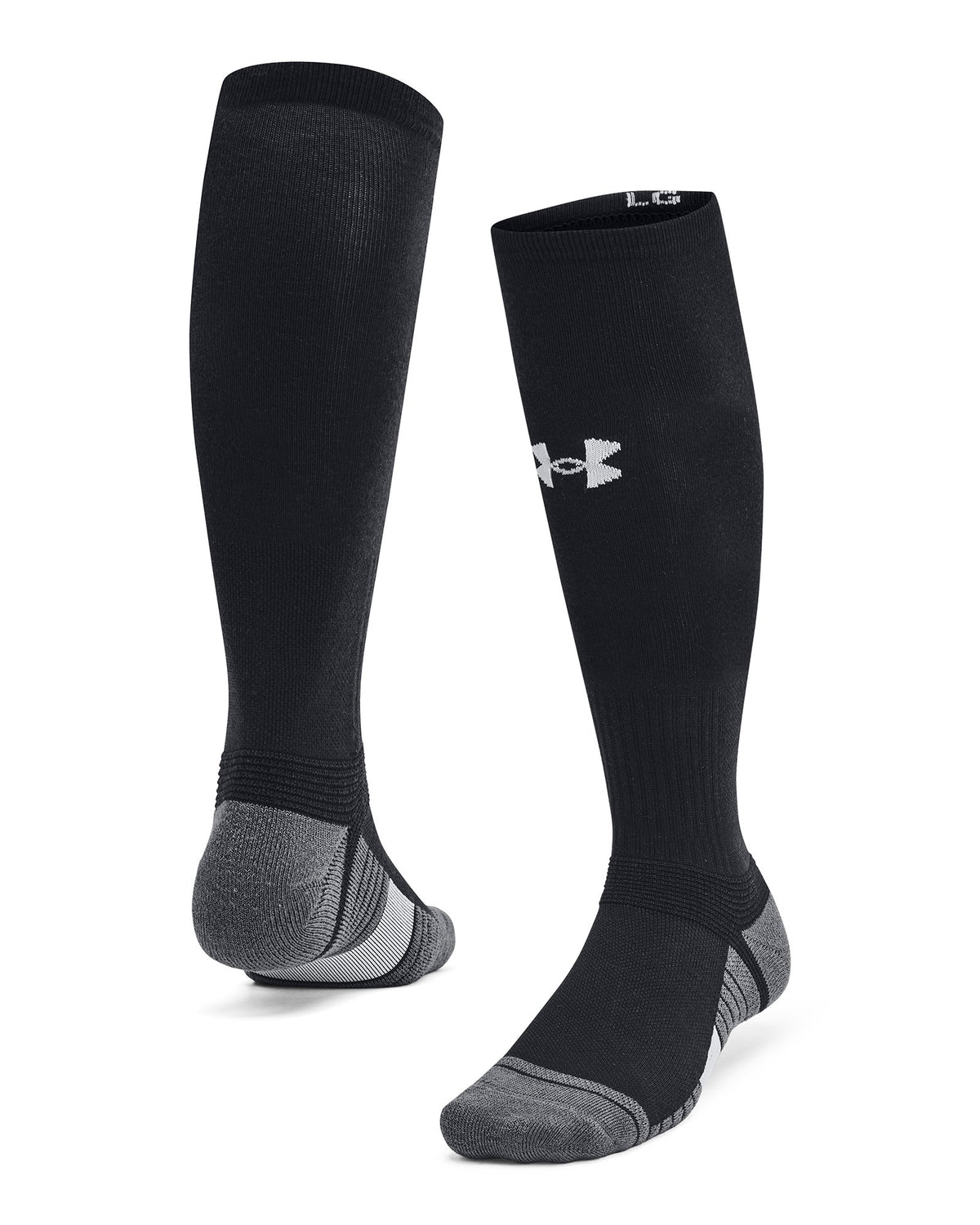 UA Team Unisex Over-The-Calf Socks - Black