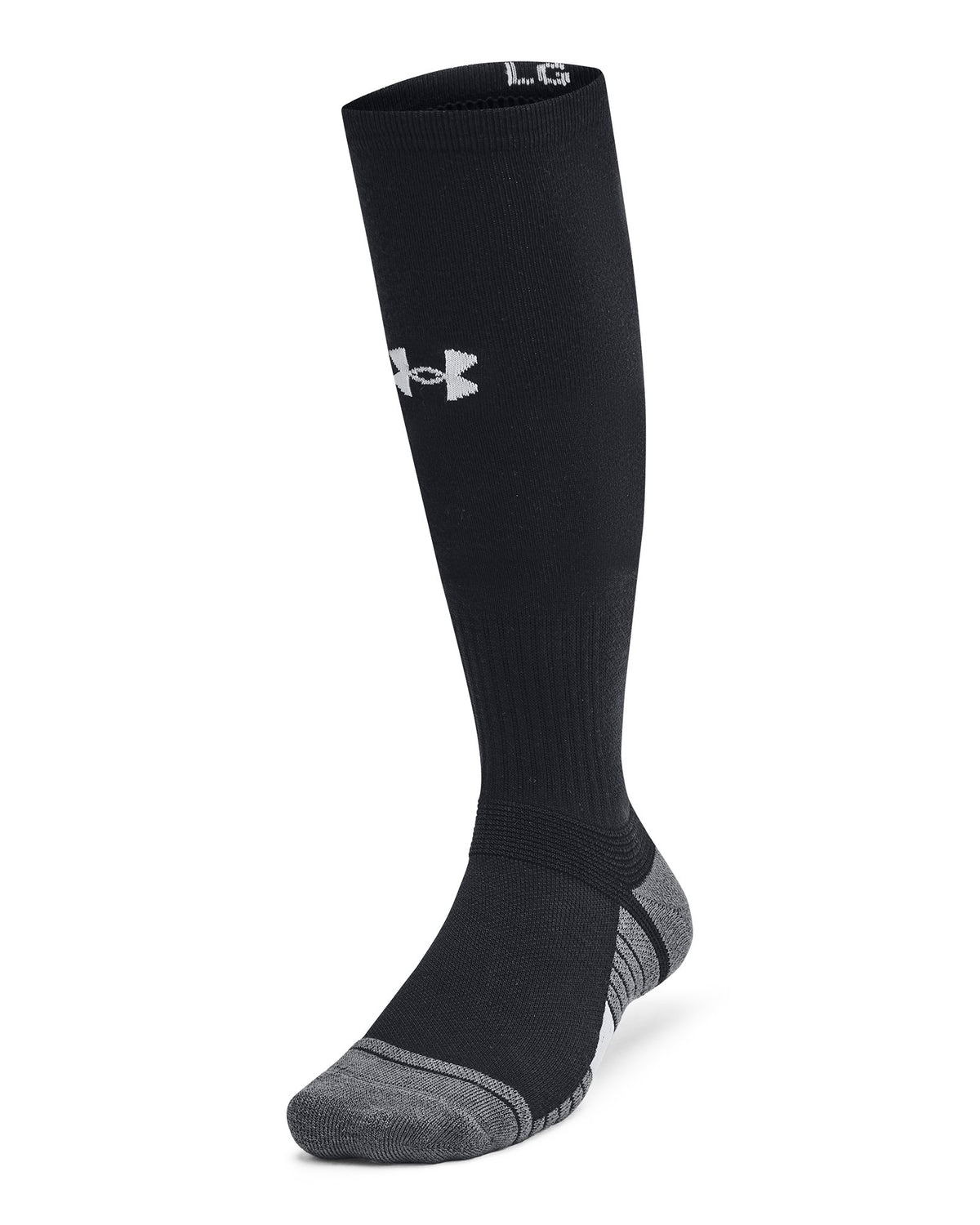 UA Team Unisex Over-The-Calf Socks - Black