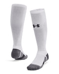 UA Team Unisex Over-The-Calf Socks - White
