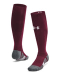UA Team Unisex Over-The-Calf Socks - Red