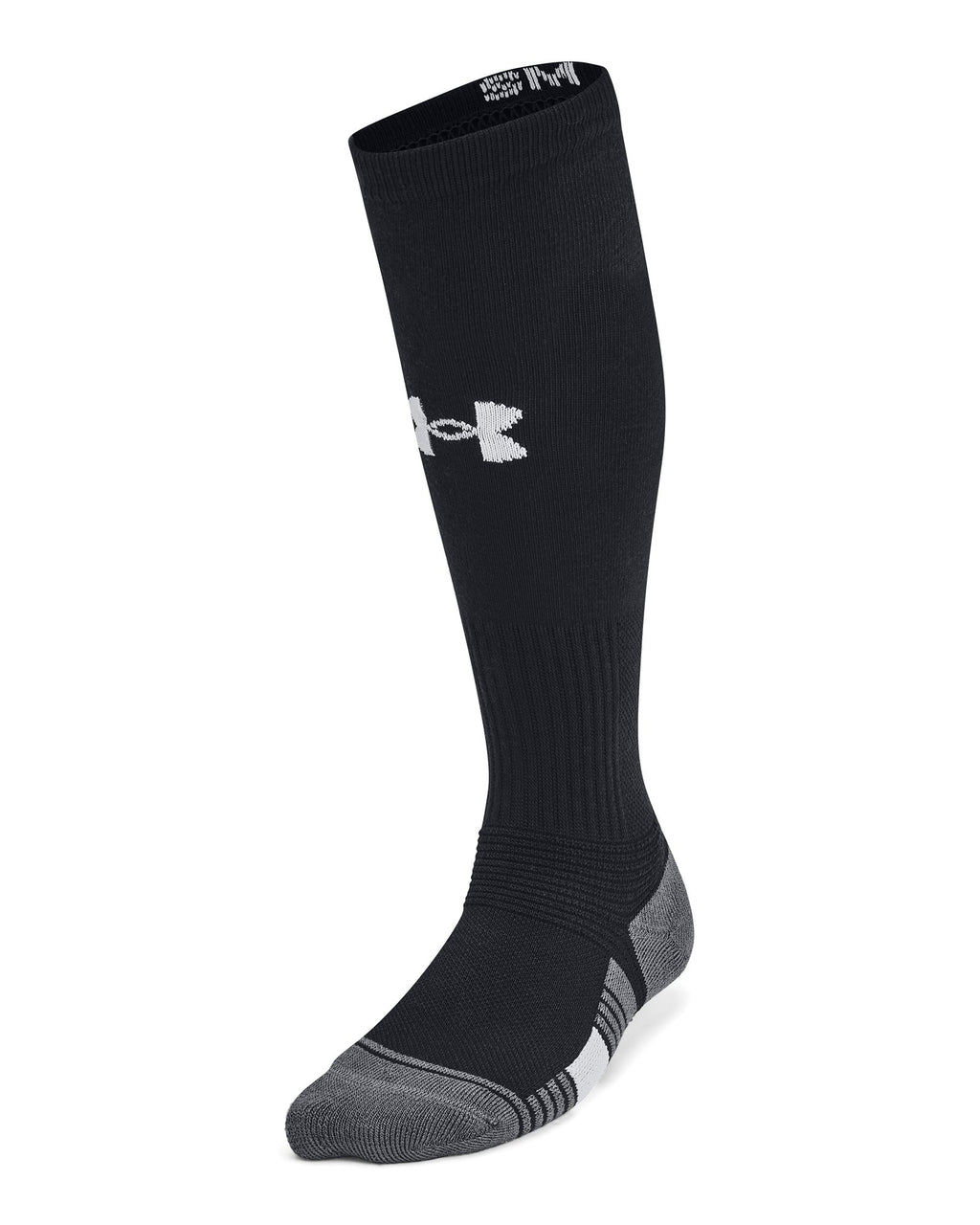 UA Team Kids' Over-The-Calf Socks - Black