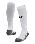 UA Team Kids' Over-The-Calf Socks - White