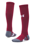 UA Team Kids' Over-The-Calf Socks - Red