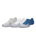 UA ArmourDry® Pro Ultra Unisex 3-Pack Low Socks - Blue
