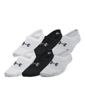UA Breathe Lite Women's 6-Pack Liner Socks - Gray