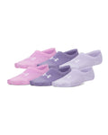 UA Breathe Lite Women's 6-Pack Liner Socks - Purple
