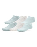 UA Essential Cushion Unisex 6-Pack No Show Socks - Green