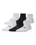 UA Essential Kids' 6-Pack Quarter Socks - Gray