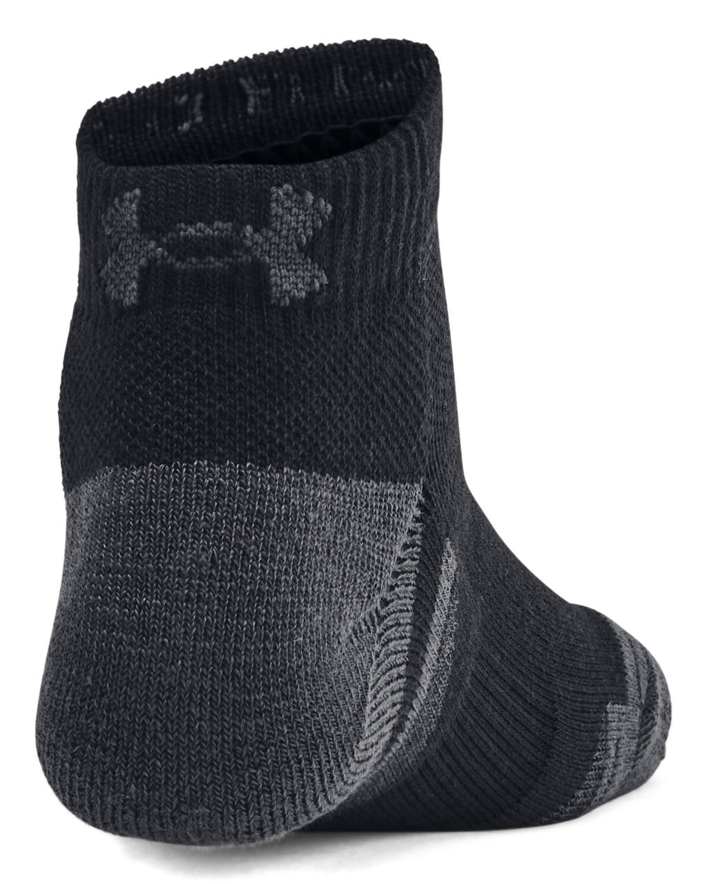 UA Performance Tech™ Kids' 6-Pack Low Cut Socks - Black