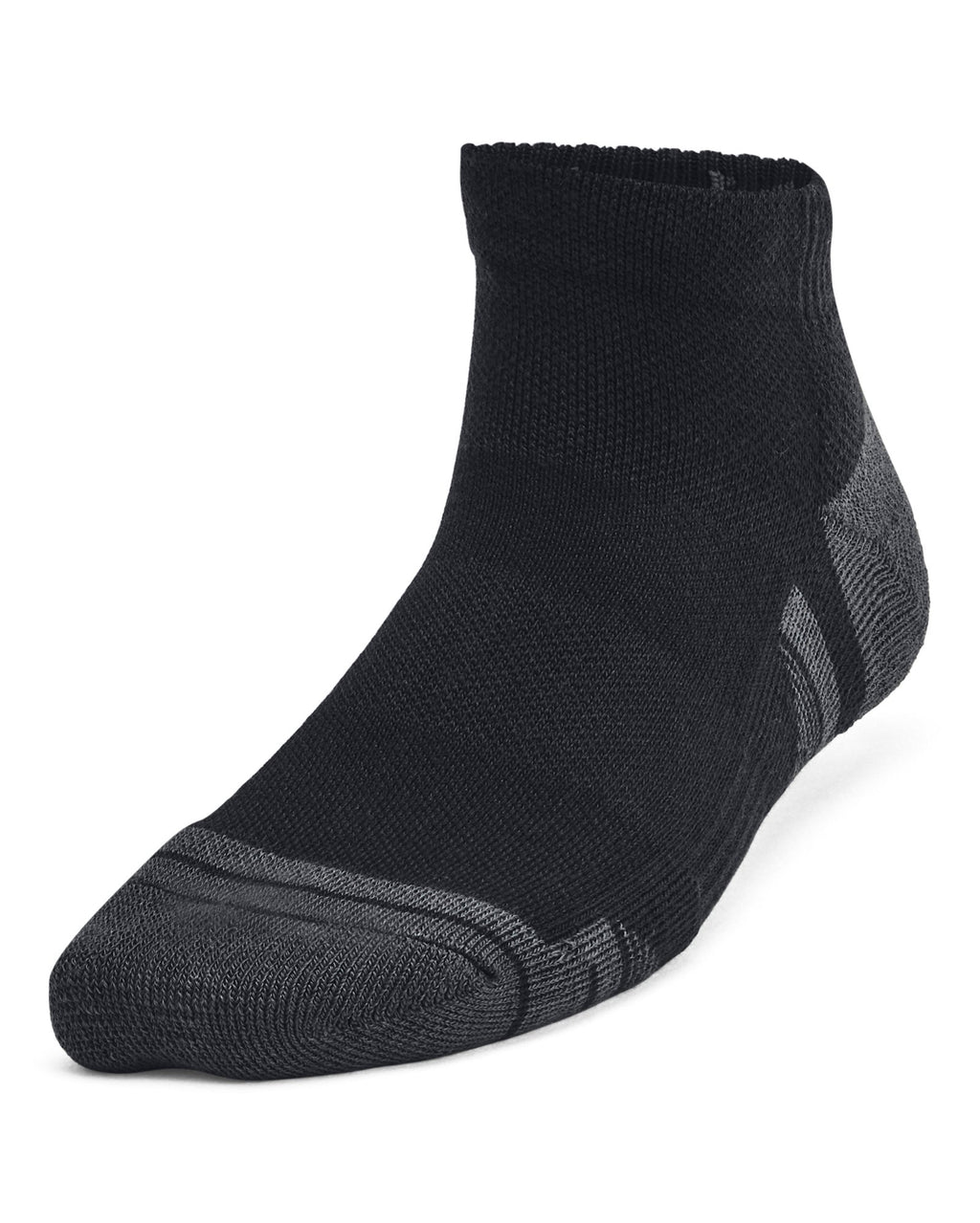 UA Performance Tech™ Kids' 6-Pack Low Cut Socks - Black