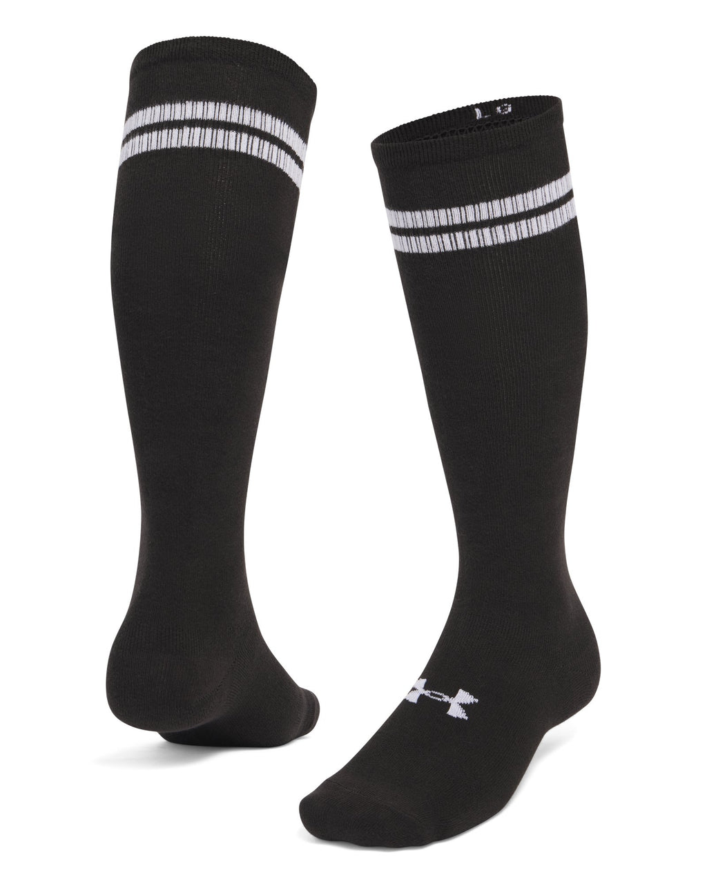 UA Sportstyle Cotton Unisex Over-The-Calf Socks - Black