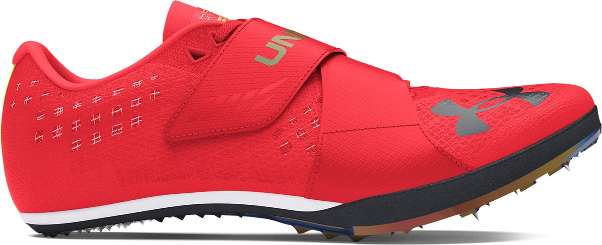 UA HOVR™ Skyline Long Jump Unisex Track Spikes - Red