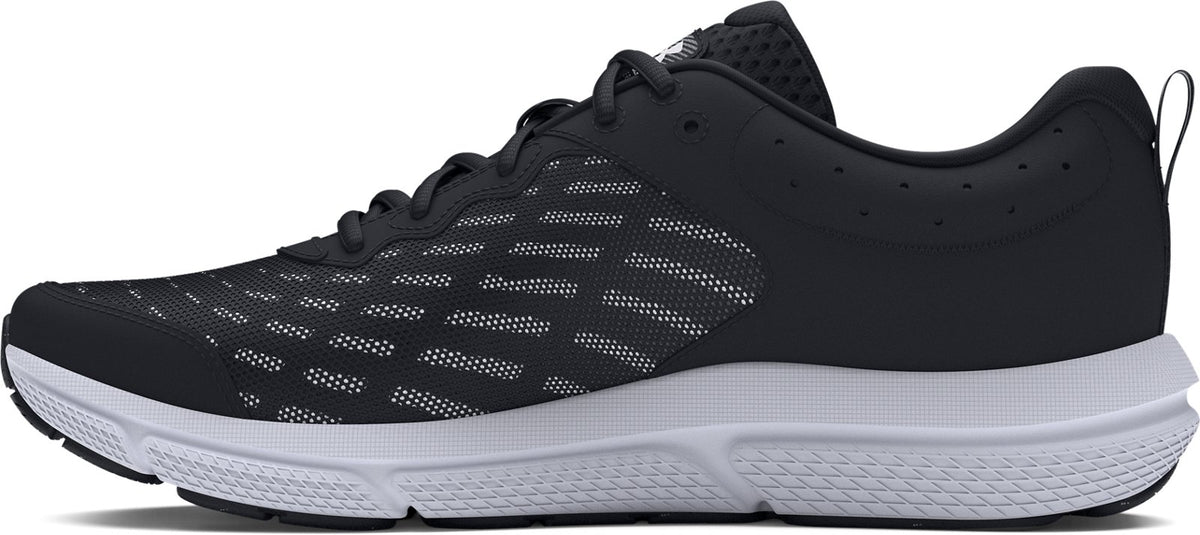 UA Charged Assert 10 Wide (4E) Men's Running Shoes - Black