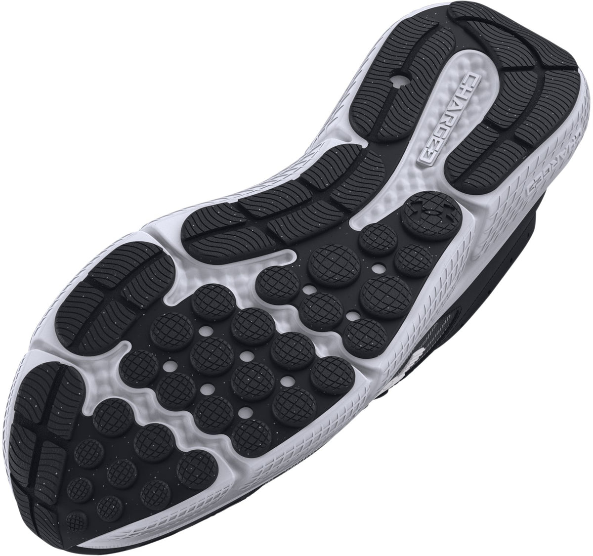 UA Charged Assert 10 Wide (4E) Men's Running Shoes - Black