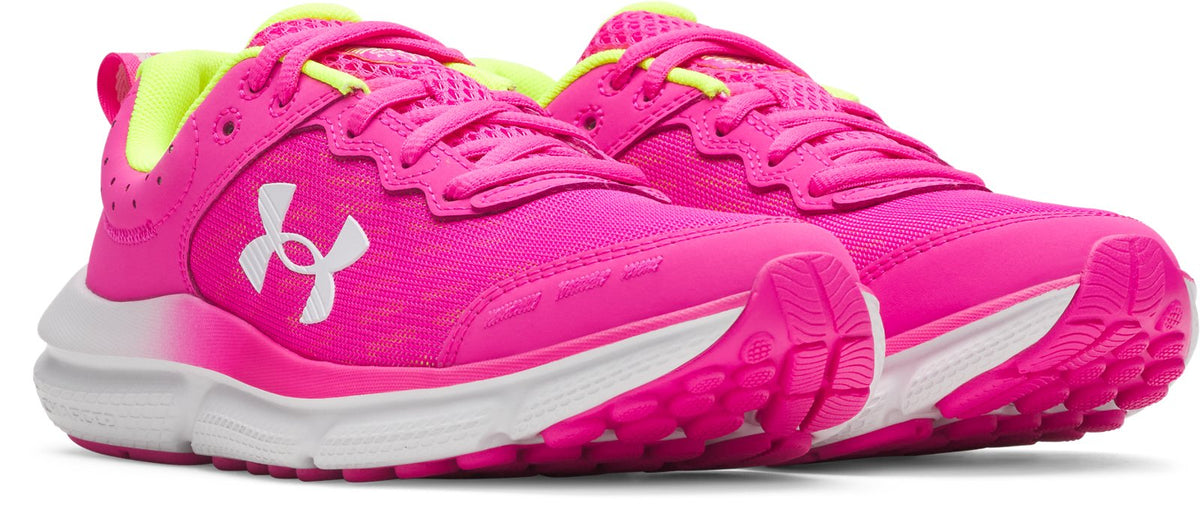 UA Assert 10 Girls' Running Shoes - Pink