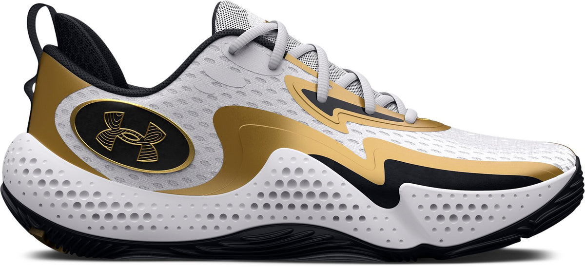 Unisex UA Spawn 5 Basketball Shoes null - White