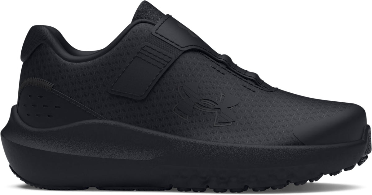 UA Surge 4 Boys' Infant Running Shoes - Black