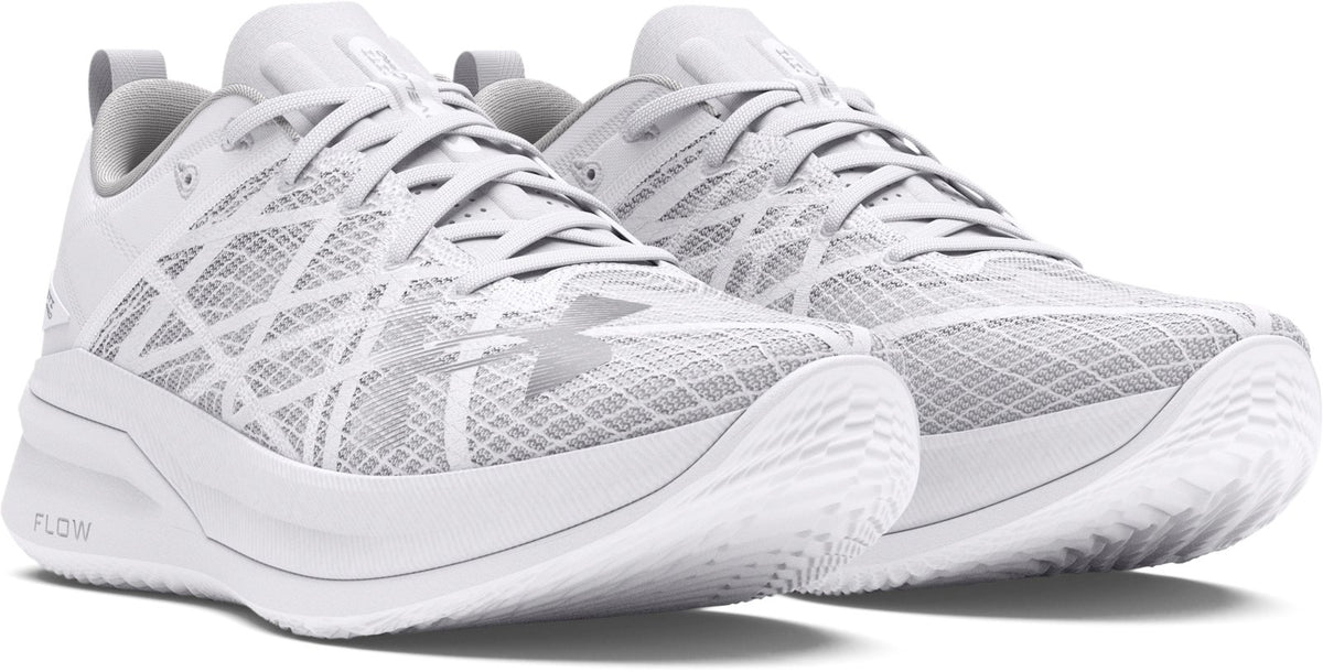 UA Velociti Pro Unisex Running Shoes - White