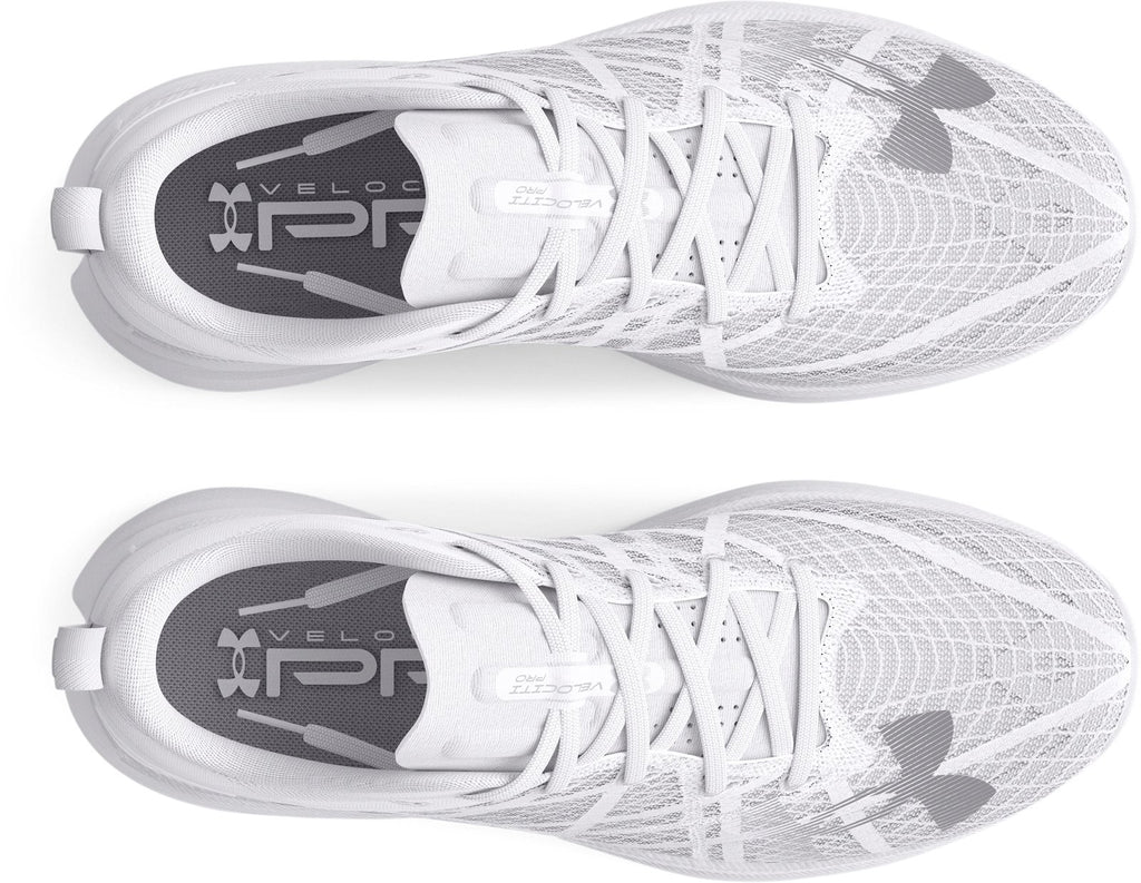 UA Velociti Pro Unisex Running Shoes - White