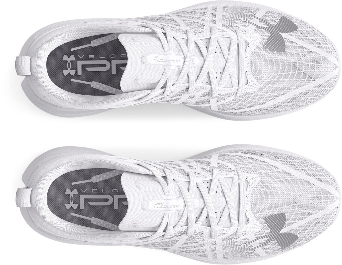 UA Velociti Pro Unisex Running Shoes - White