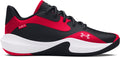 UA Lockdown 7 Low Unisex Basketball Shoes - Red