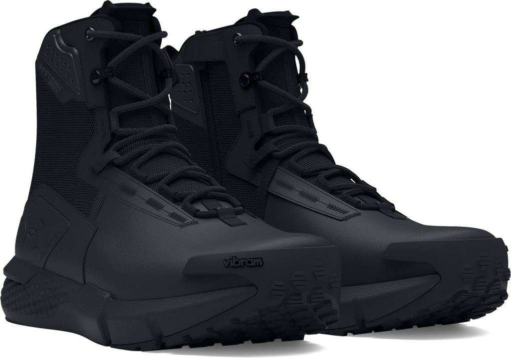 UA Valsetz Waterproof Zip Men's Tactical Boots - Black