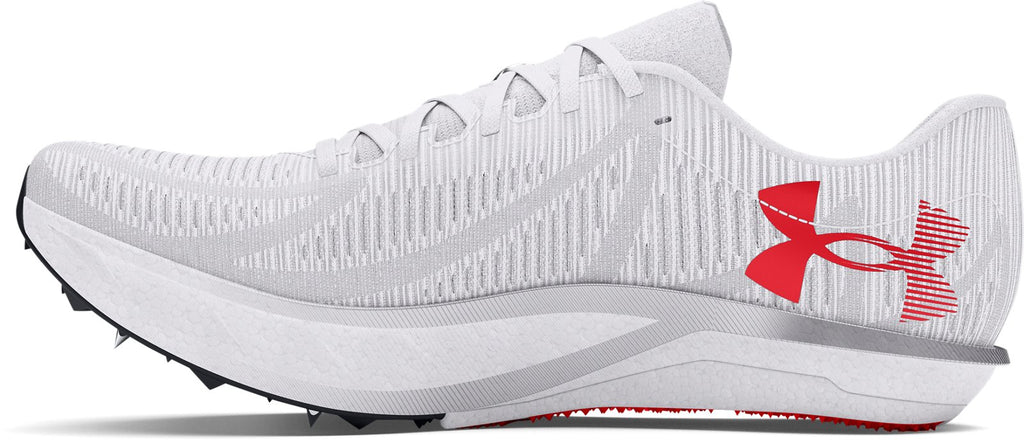 UA Shakedown Elite 3 Unisex Long Distance Track Spikes - White