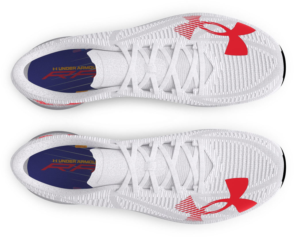 UA Shakedown Elite 3 Unisex Long Distance Track Spikes - White