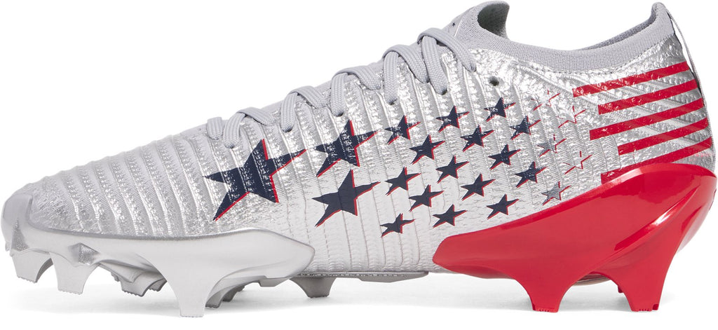 UA Blur Pro USA Men's Football Cleats - Gray