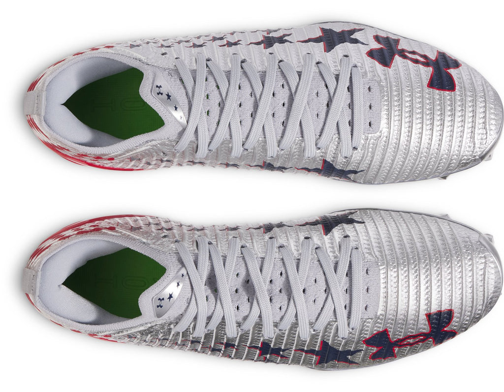 UA Blur Pro USA Men's Football Cleats - Gray