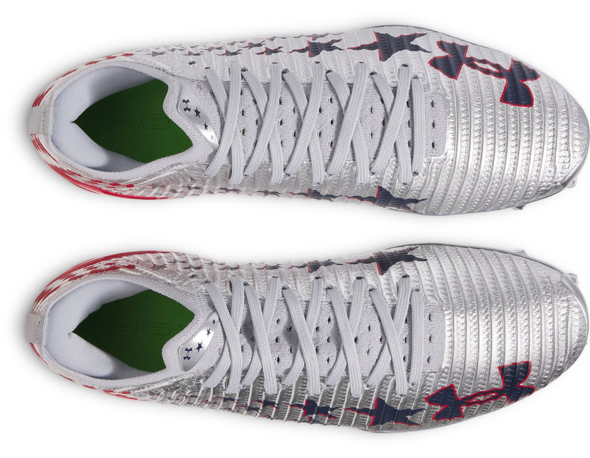 UA Blur Pro USA Men's Football Cleats - Gray