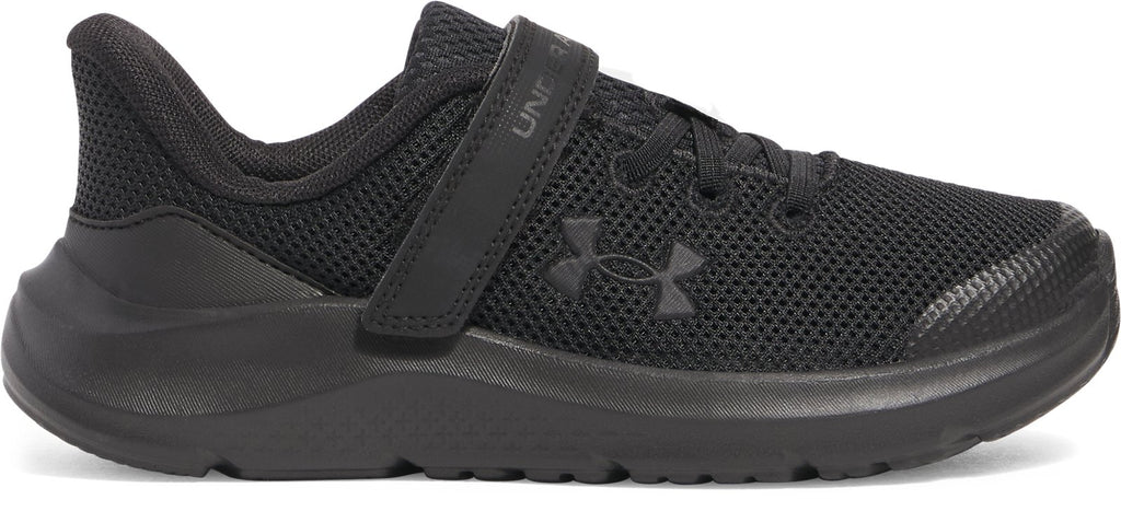UA Pursuit 4 Boys' Pre-School Running Shoes - Black