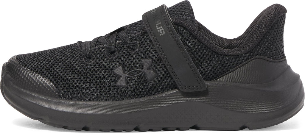 UA Pursuit 4 Boys' Pre-School Running Shoes - Black