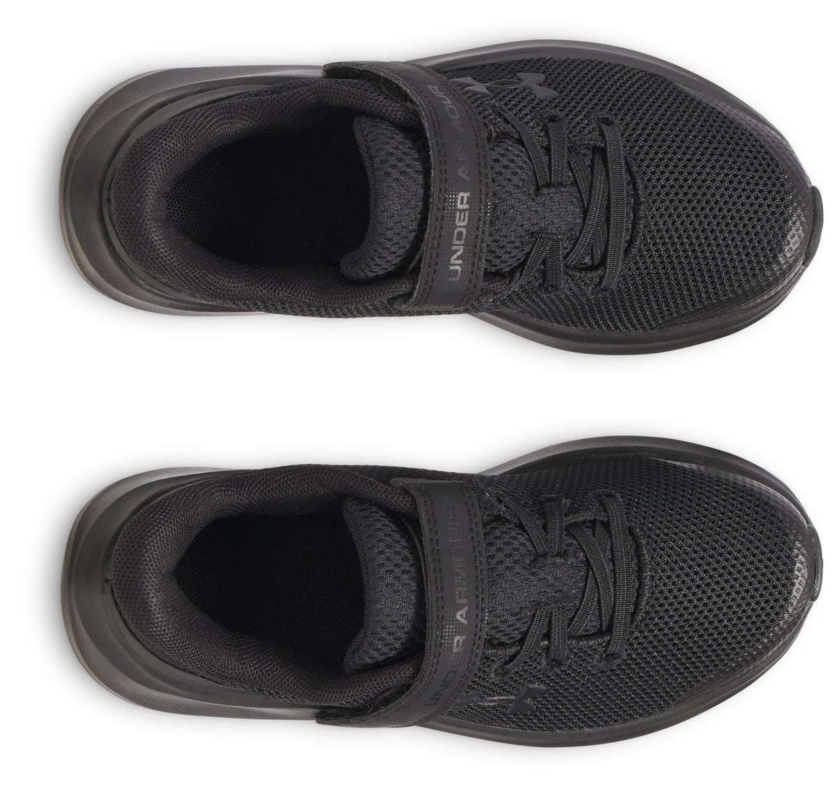 UA Pursuit 4 Boys' Pre-School Running Shoes - Black