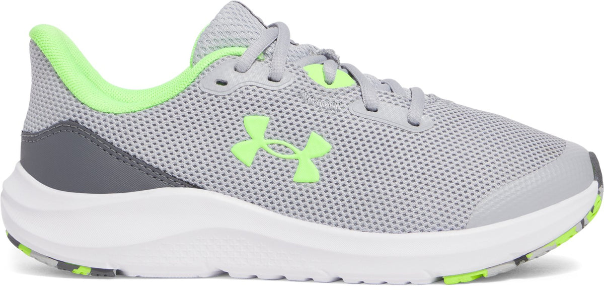 UA Pursuit 4 Boys' Running Shoes - Gray