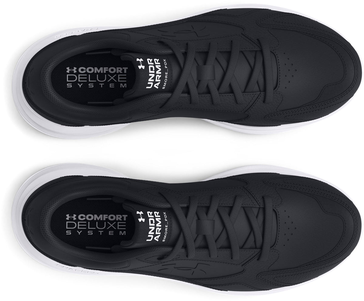 UA Edge Leather Men's Training Shoes - Black