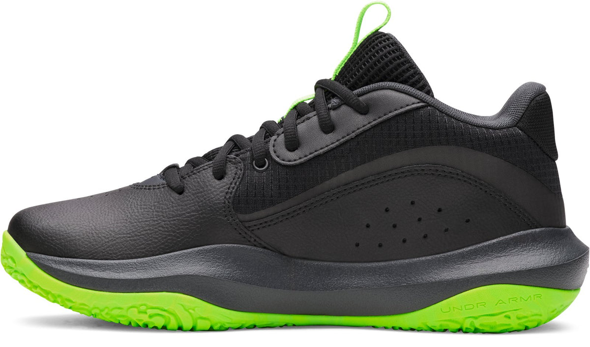 UA Lockdown 7 Unisex Basketball Shoes - Black
