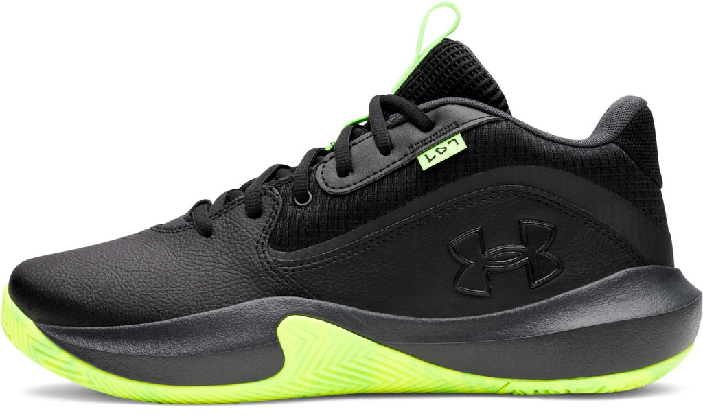 UA Lockdown 7 Unisex Basketball Shoes - Black
