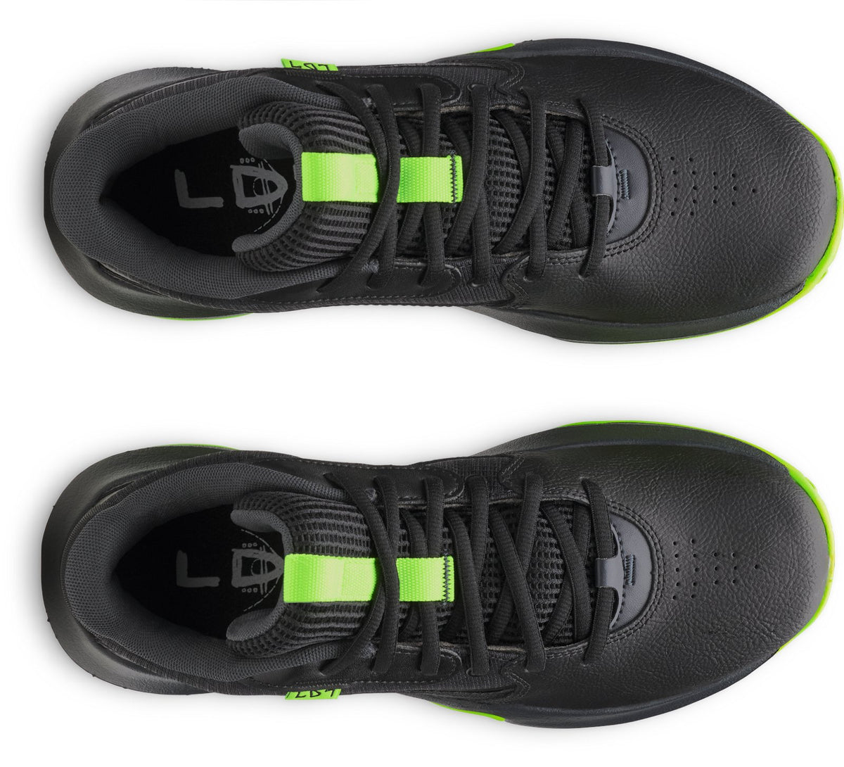 UA Lockdown 7 Unisex Basketball Shoes - Black