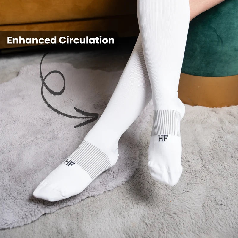 [Compression Socks - White]