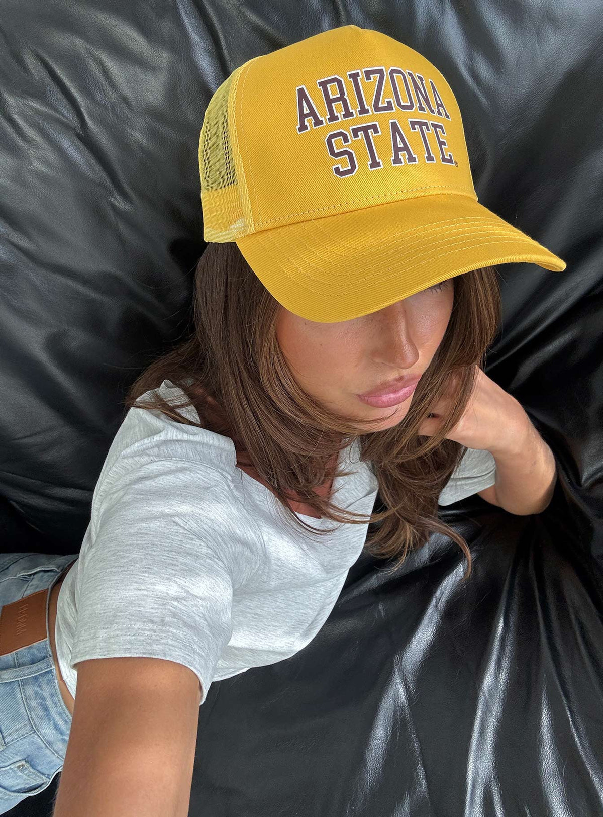 ASU Trucker Hat Gold