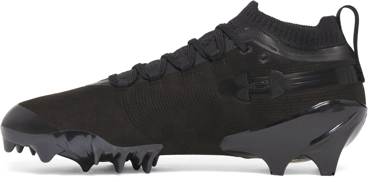 UA Spotlight Pro Suede Men's Football Cleats - Black