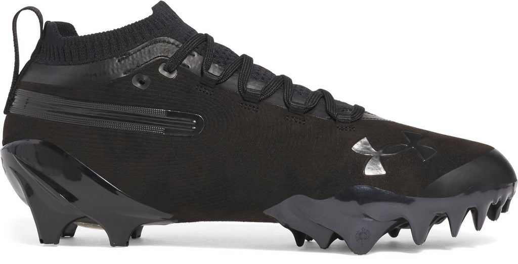 UA Spotlight Pro Suede Men's Football Cleats - Black