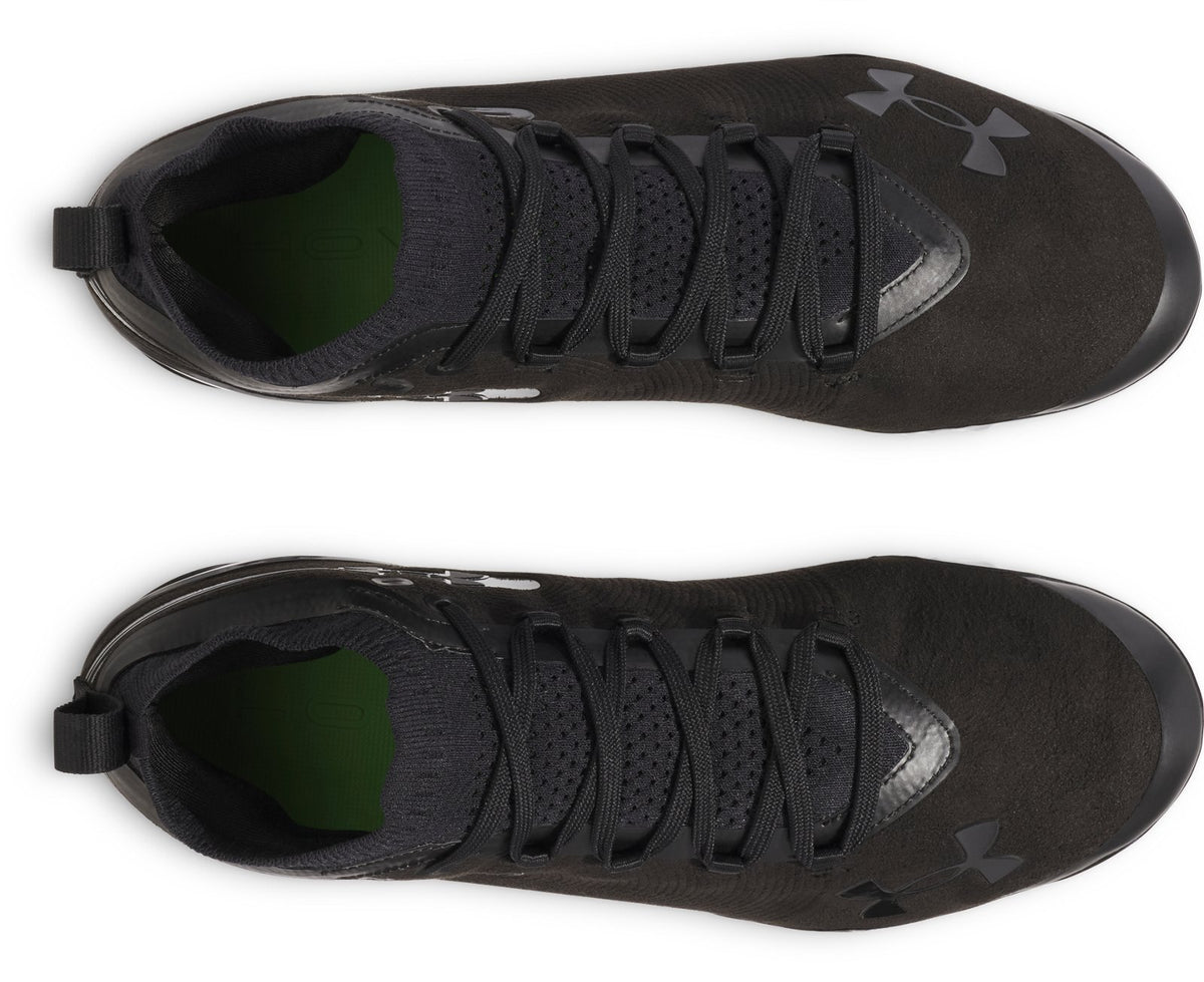 UA Spotlight Pro Suede Men's Football Cleats - Black