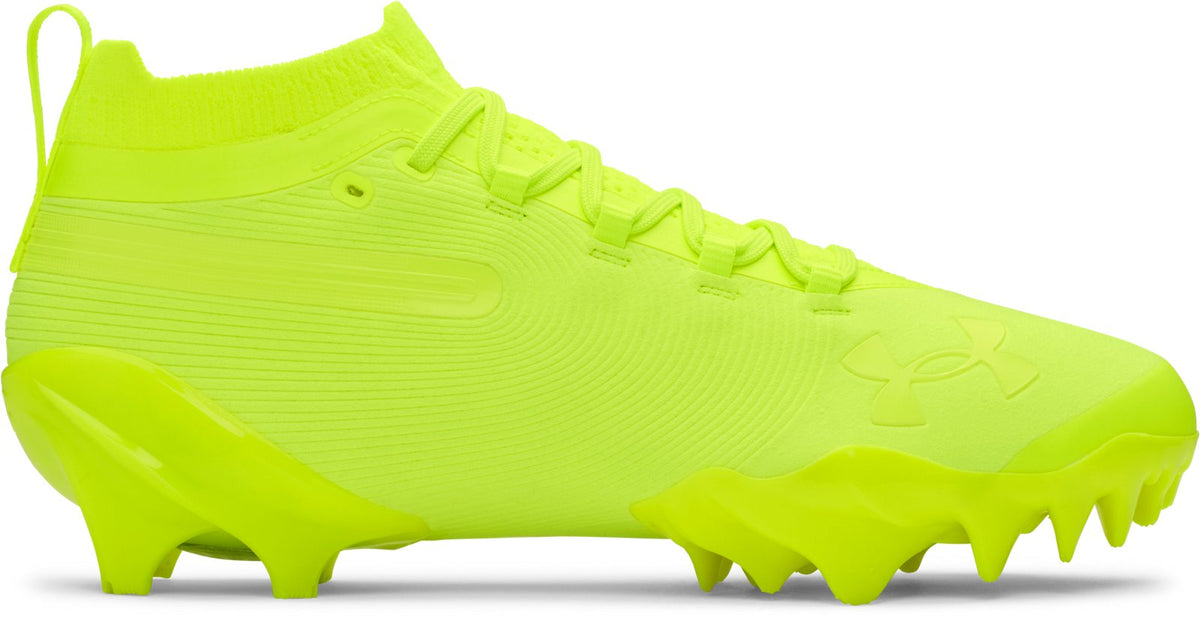 UA Spotlight Pro Suede Men's Football Cleats - Yellow