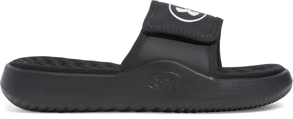 UA Ignite Pro 8 Boys' Slides - Black