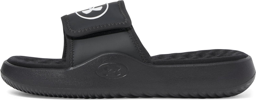UA Ignite Pro 8 Boys' Slides - Black