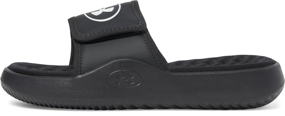 UA Ignite Pro 8 Boys' Slides - Black
