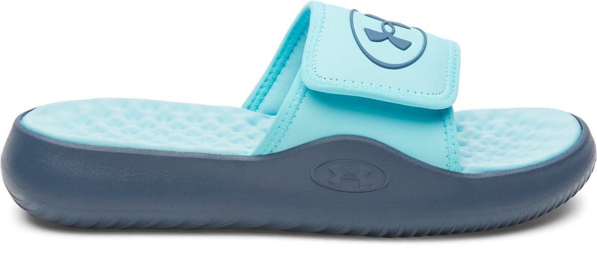 UA Ignite Pro 8 Boys' Slides - Blue