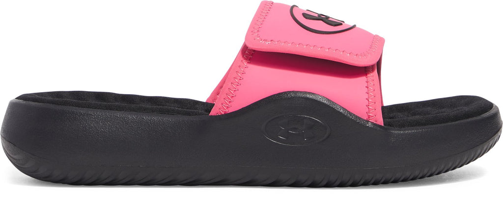 UA Ignite Pro 8 Girls' Slides - Black
